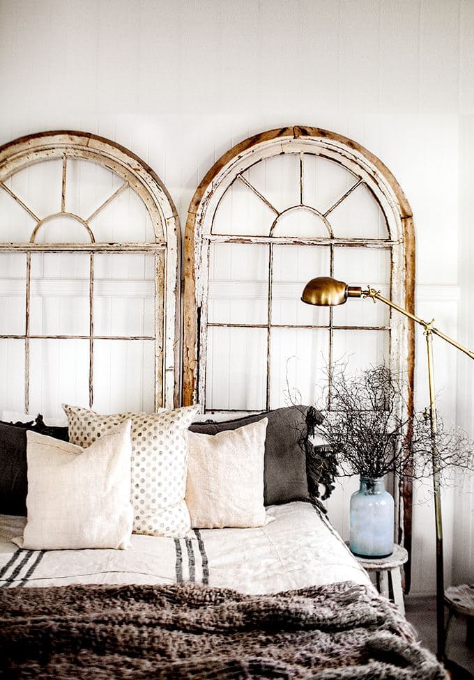 antique-window-headboard